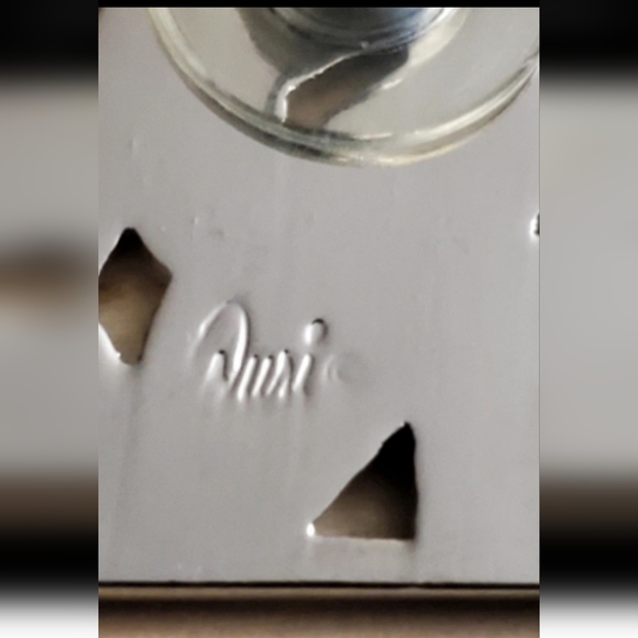 Vtg. Rhodium Silver Inlaid Abalone Shell Earrings - Picture 4 of 4